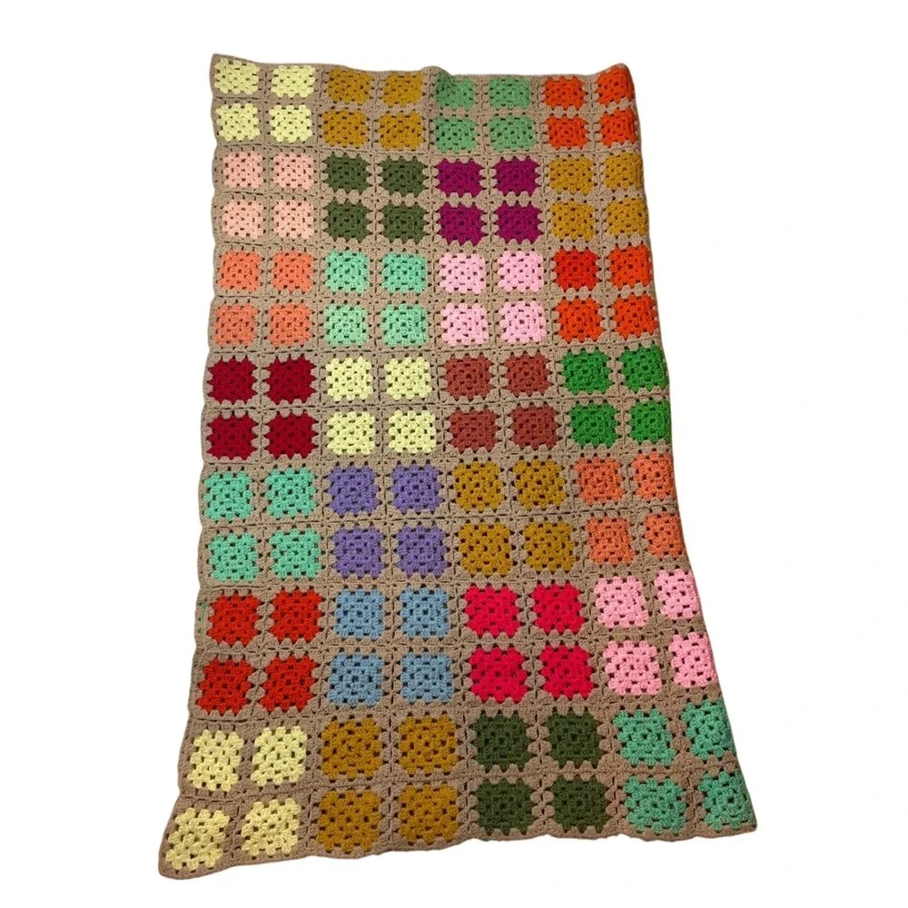 Handmade crochet granny